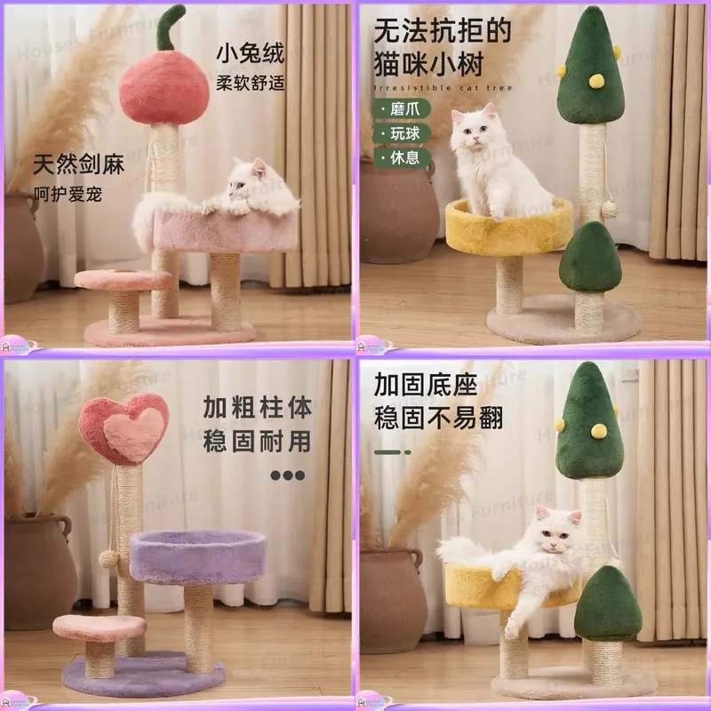 Cat Scratching Post - Large Cat Tree with Scratching Posts