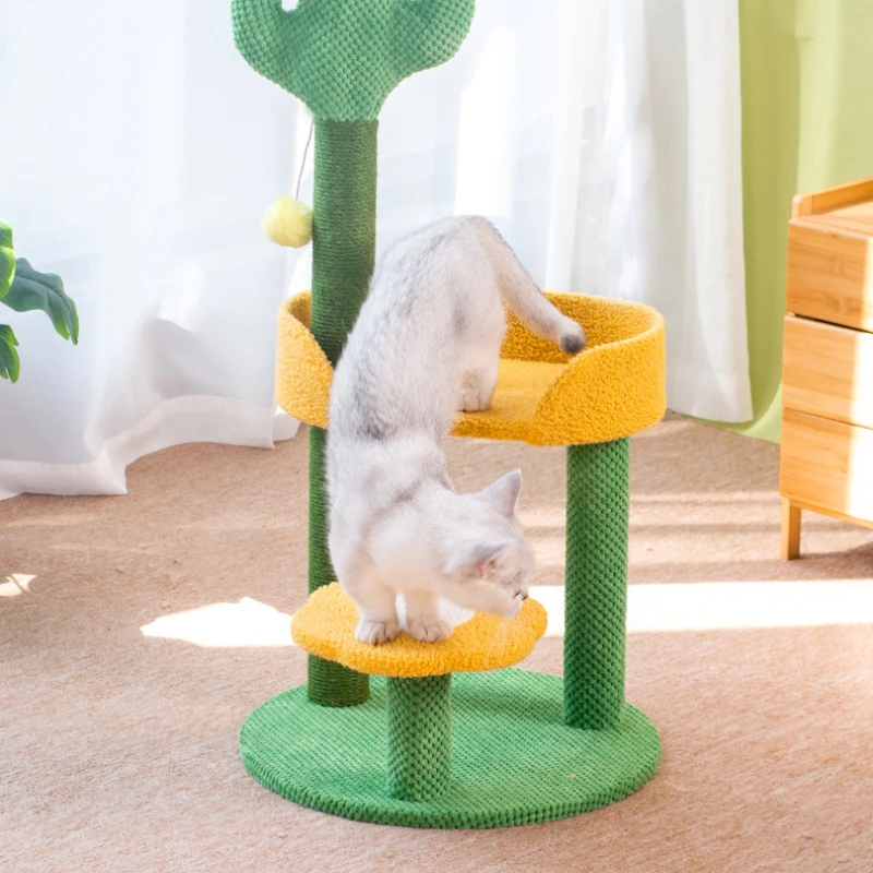 Sisal Rope Cactus Cat Climbing - Cat Scratching Post recension och pris