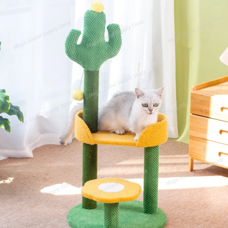 Sisal Rope Cactus Cat Climbing - Cat Scratching Post recension och pris