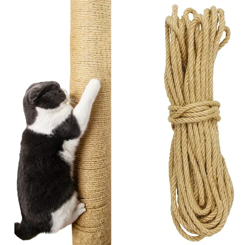 Natural Sisal Rope for Cat Tre - Cat Scratching Post recension och pris