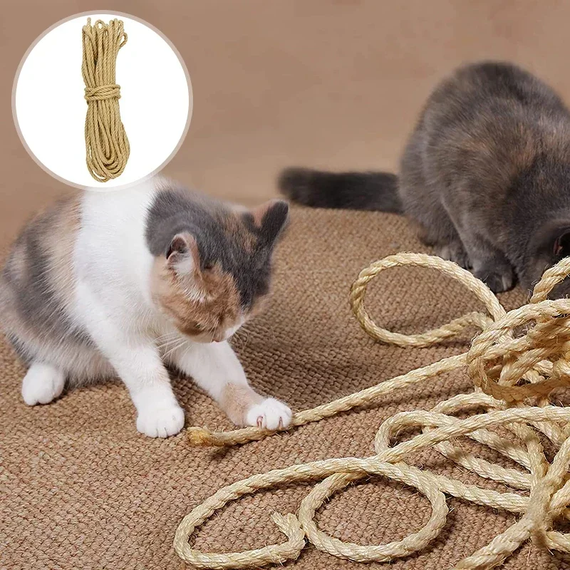 Natural Sisal Rope for Cat Tre - Cat Scratching Post recension och pris
