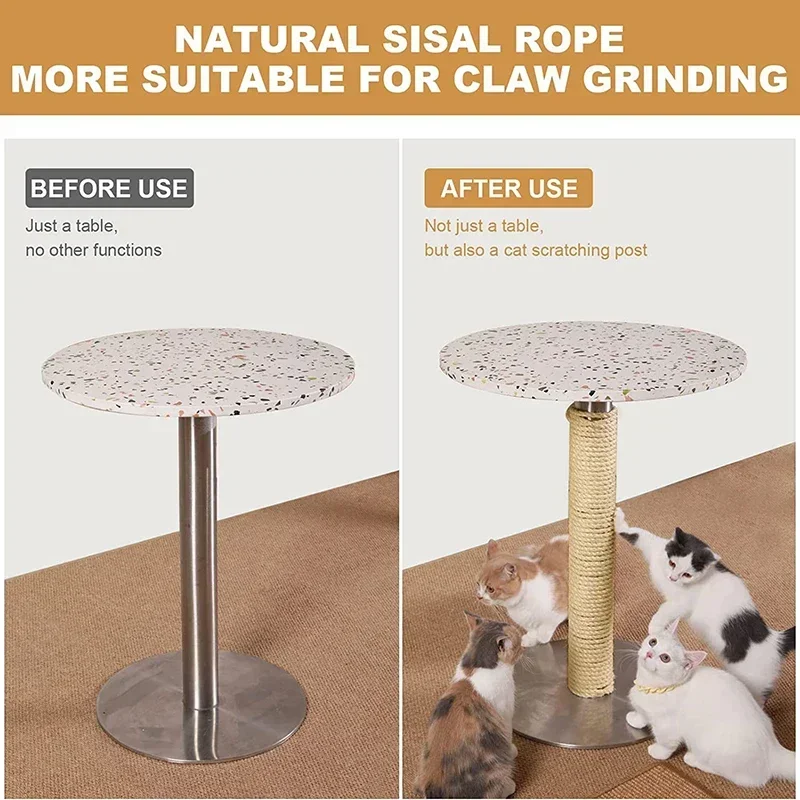 Natural Sisal Rope for Cat Tre - Cat Scratching Post recension och pris