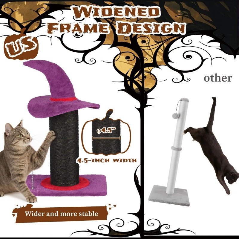 40*30*60cm Halloween Cat Scrat - Cat Scratching Post recension och pris