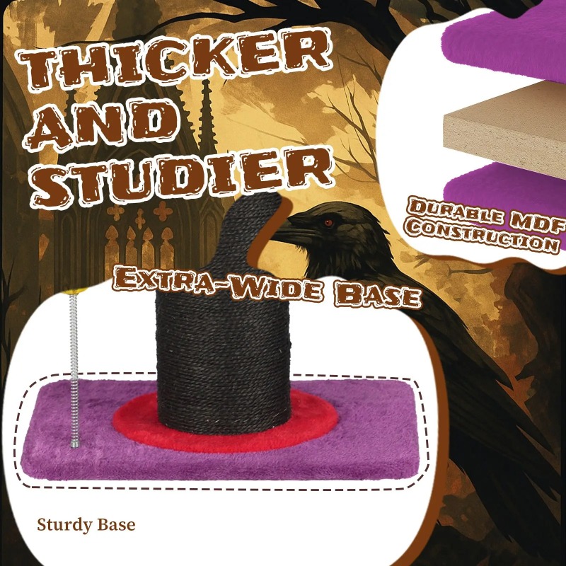 40*30*60cm Halloween Cat Scrat - Cat Scratching Post recension och pris