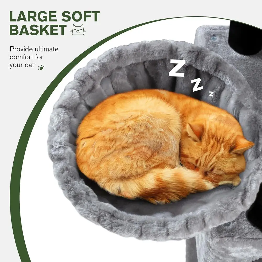 66 Multi-Level Large Cat Tree  - Cat Scratching Post recension och pris
